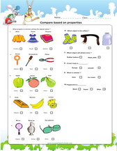 materials and their properties activity sheet